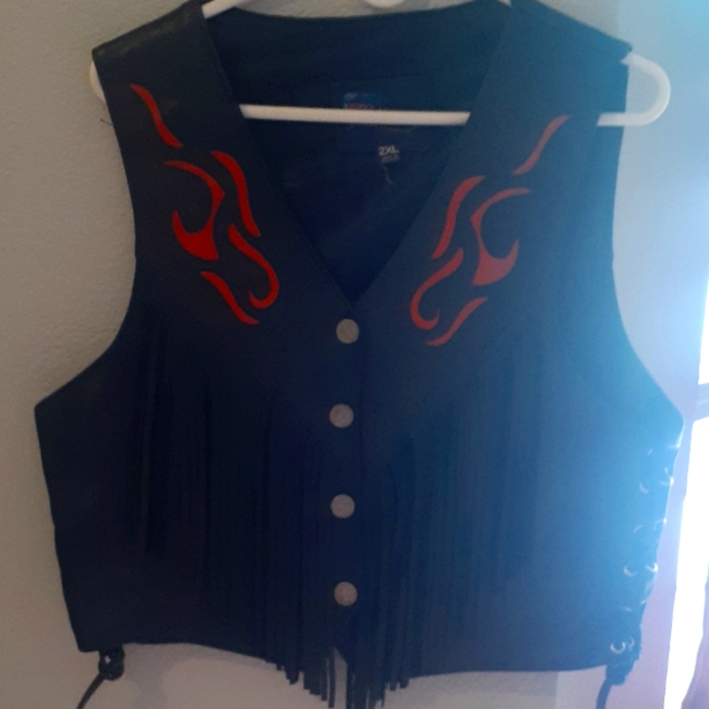 Leather Vest